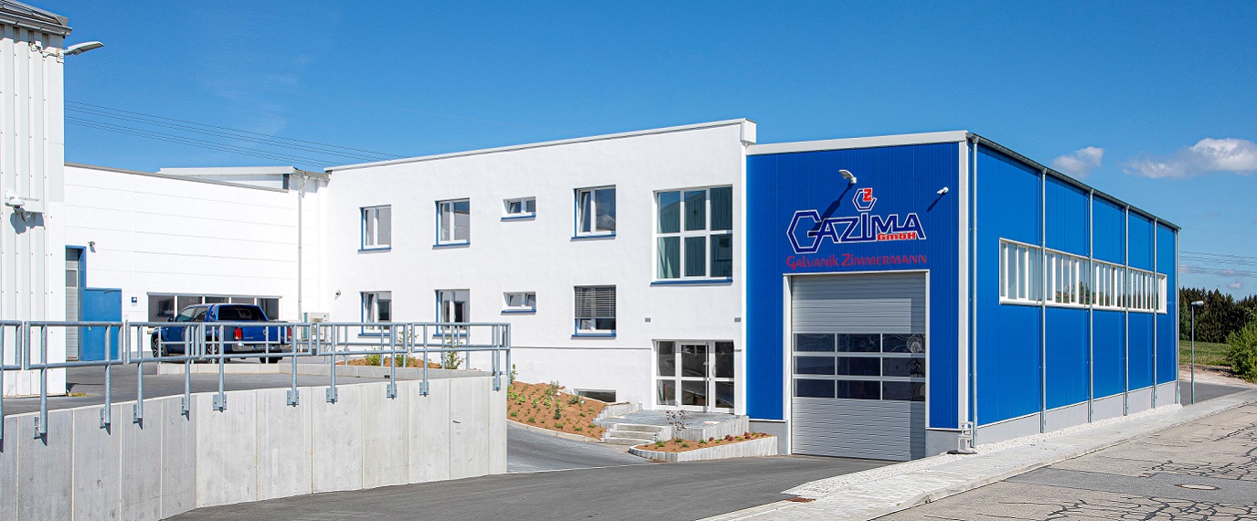 Produktionsstätte der GAZIMA Galvanische Veredelung Zimmermann GmbH
