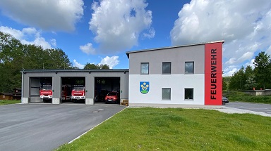 Feuerwehrgerätehaus von Thermalbad Wiesenbad