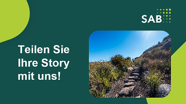 Teilen Sie Ihre Story mit uns.